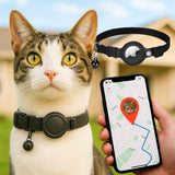 GPS tracker collar for cats | Quick release, reflective design and durable for safe outdoor adventures
