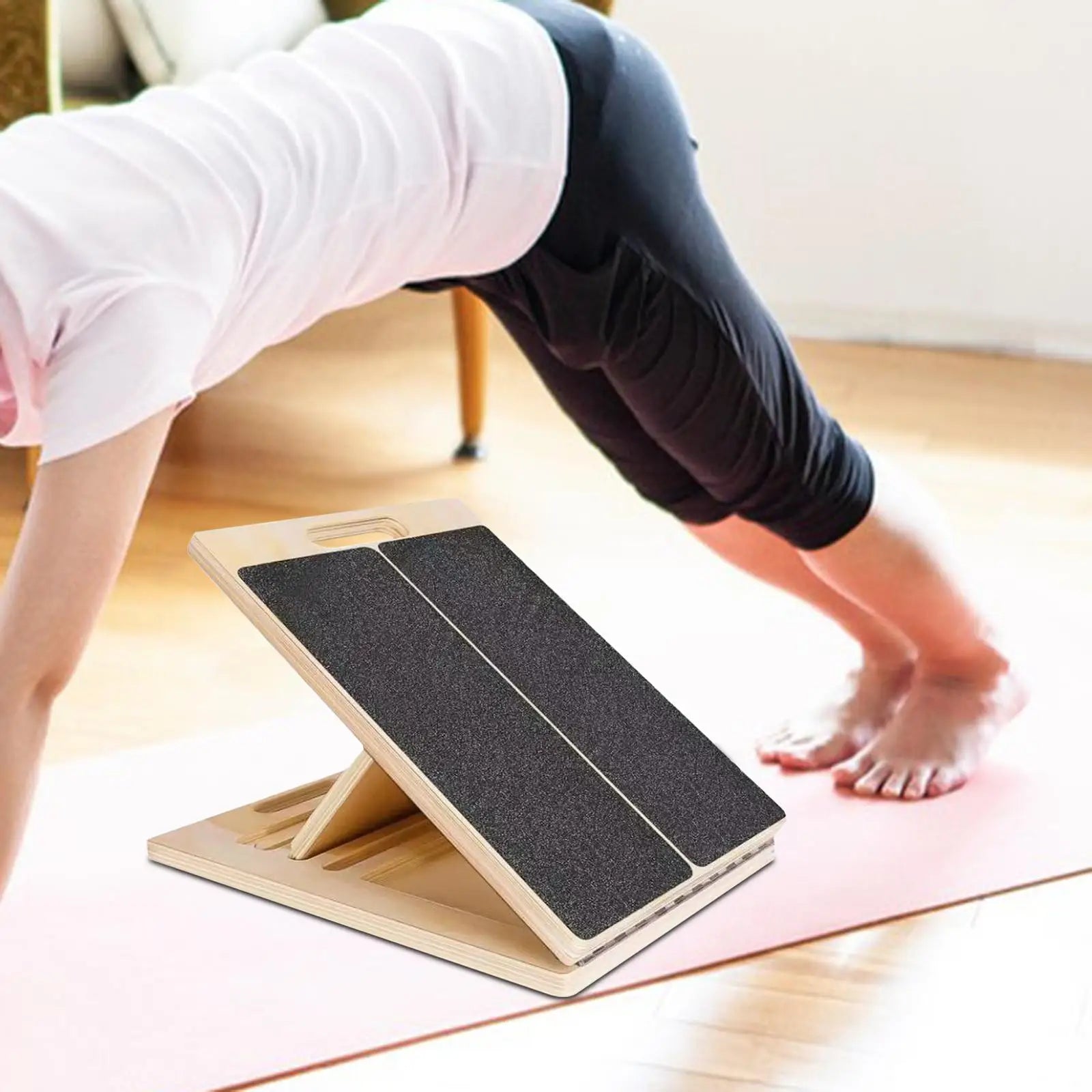 Adjustable Slant Board | Professional Wooden Calf Stretcher