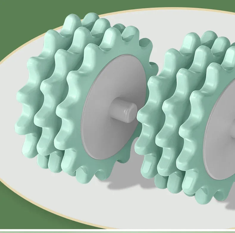 Ergonomic Body Massager | 14-Wheel Therapeutic Roller Design
