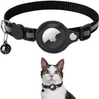 CAT GPS tracker collar with quick-release fastener and reflective design for improved night visibility