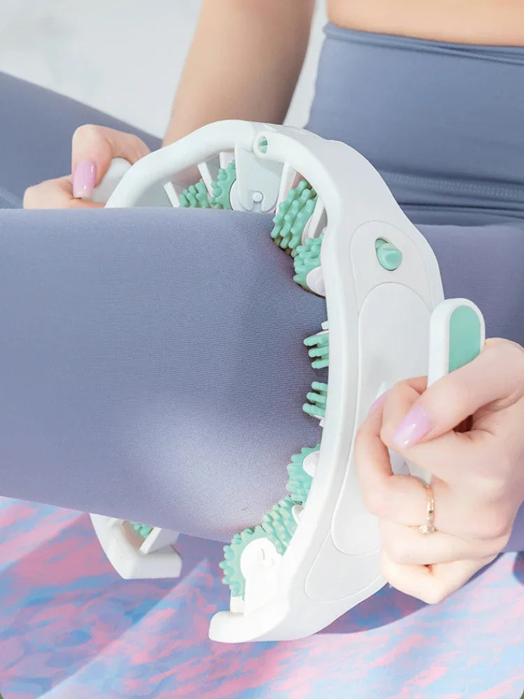 Ergonomic Body Massager | 14-Wheel Therapeutic Roller Design