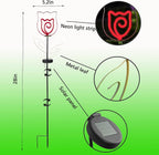 Solar Flower Garden Neon Lights