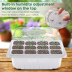 Seed Starter Kit with Humidity Dome