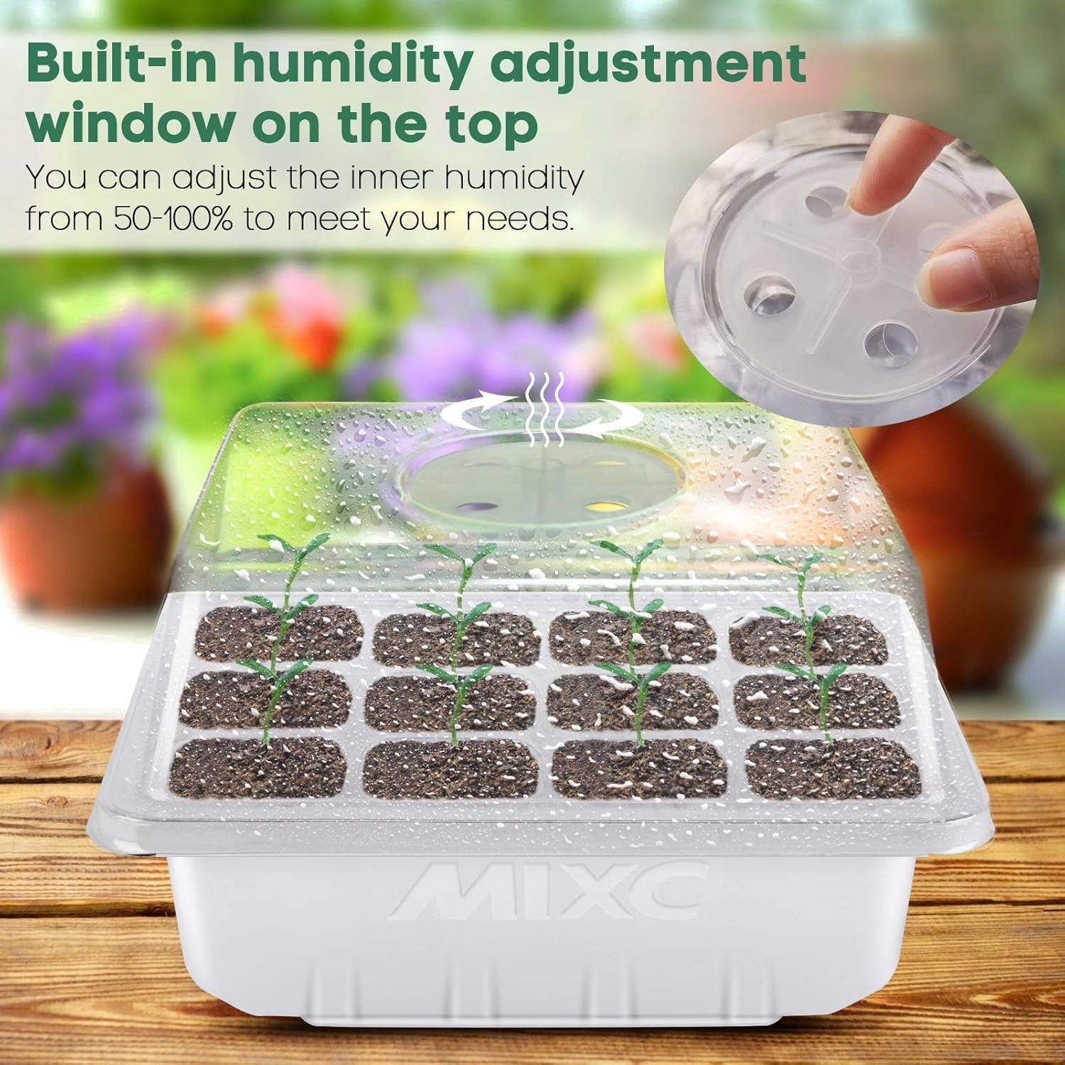 Seed Starter Kit with Humidity Dome