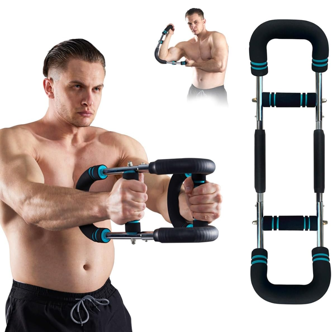 Adjustable Power Bar | Forearm Triceps Chest Trainer