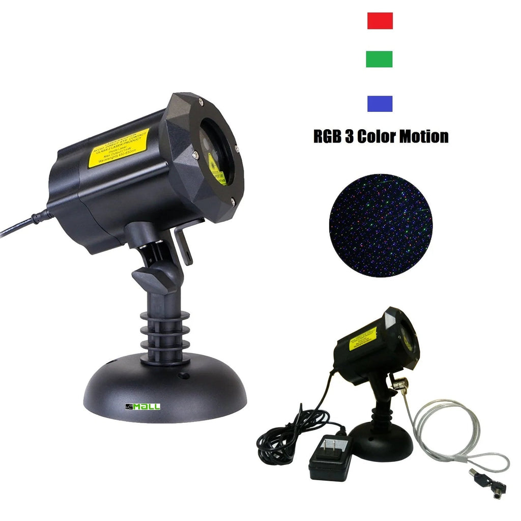 Moving Firefly Garden Laser Multi-Color LED