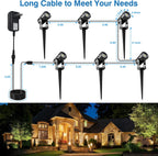 Transformer Outdoor Spotlights for Garden