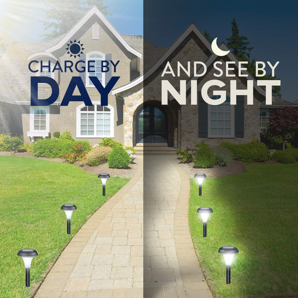 Garden Solar Lights for Outdoor Pathway