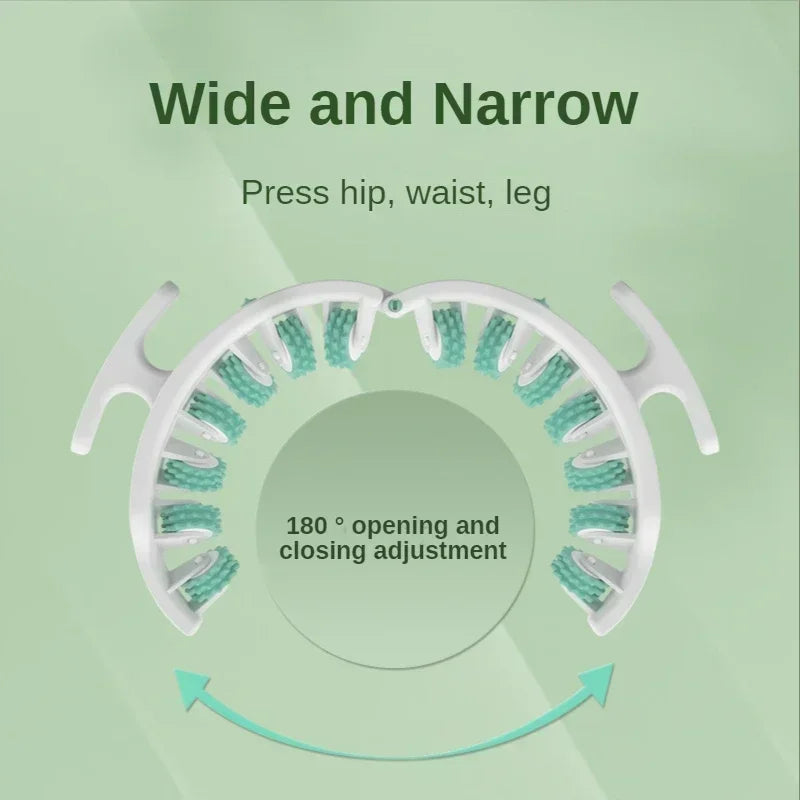 Ergonomic Body Massager | 14-Wheel Therapeutic Roller Design
