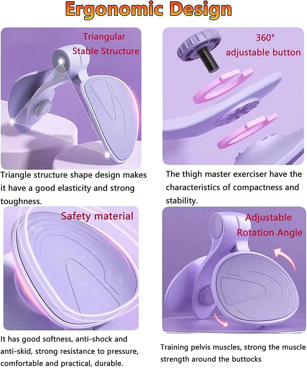 Pelvic Floor Exercise Trainer | 360° Adjustable Resistance System