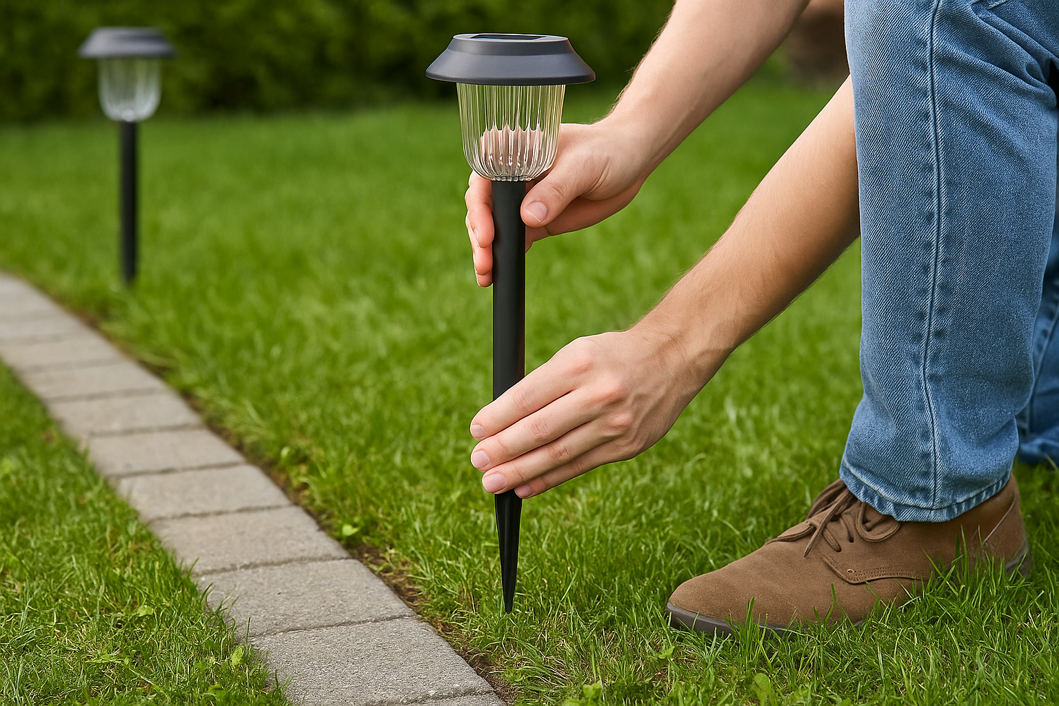 Garden Solar Lights for Outdoor Pathway
